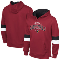 Arizona Cardinals G-III Sports by Carl Banks Adaptive Faceoff Pullover Hoodie - Cardinal/Black cheap