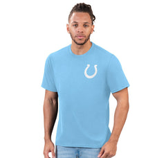 Indianapolis Colts Margaritaville Flip Flop T-Shirt - Light Blue on sale