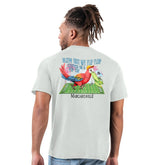 Baltimore Ravens Margaritaville Flip Flop T-Shirt - Gray discount