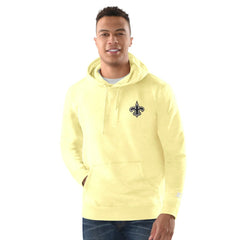 New Orleans Saints Margaritaville Time Flies Garment Dyed Pullover Hoodie - Gold online