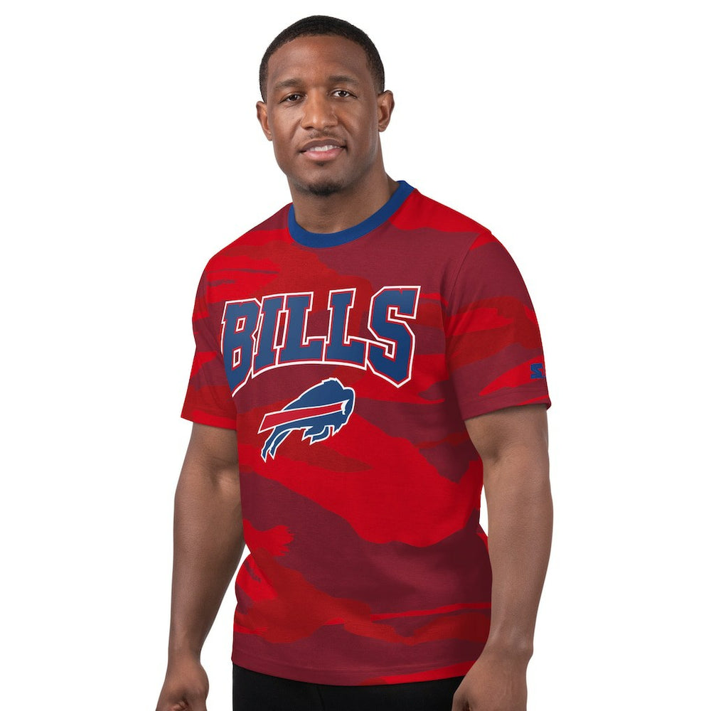 Buffalo Bills Starter Thursday Night Gridiron T-Shirt - Red discount