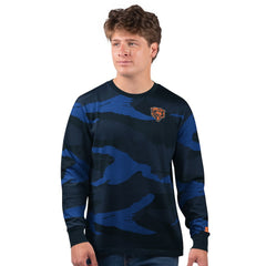 Chicago Bears Starter Thursday Night Gridiron Long Sleeve T-Shirt- Navy sale