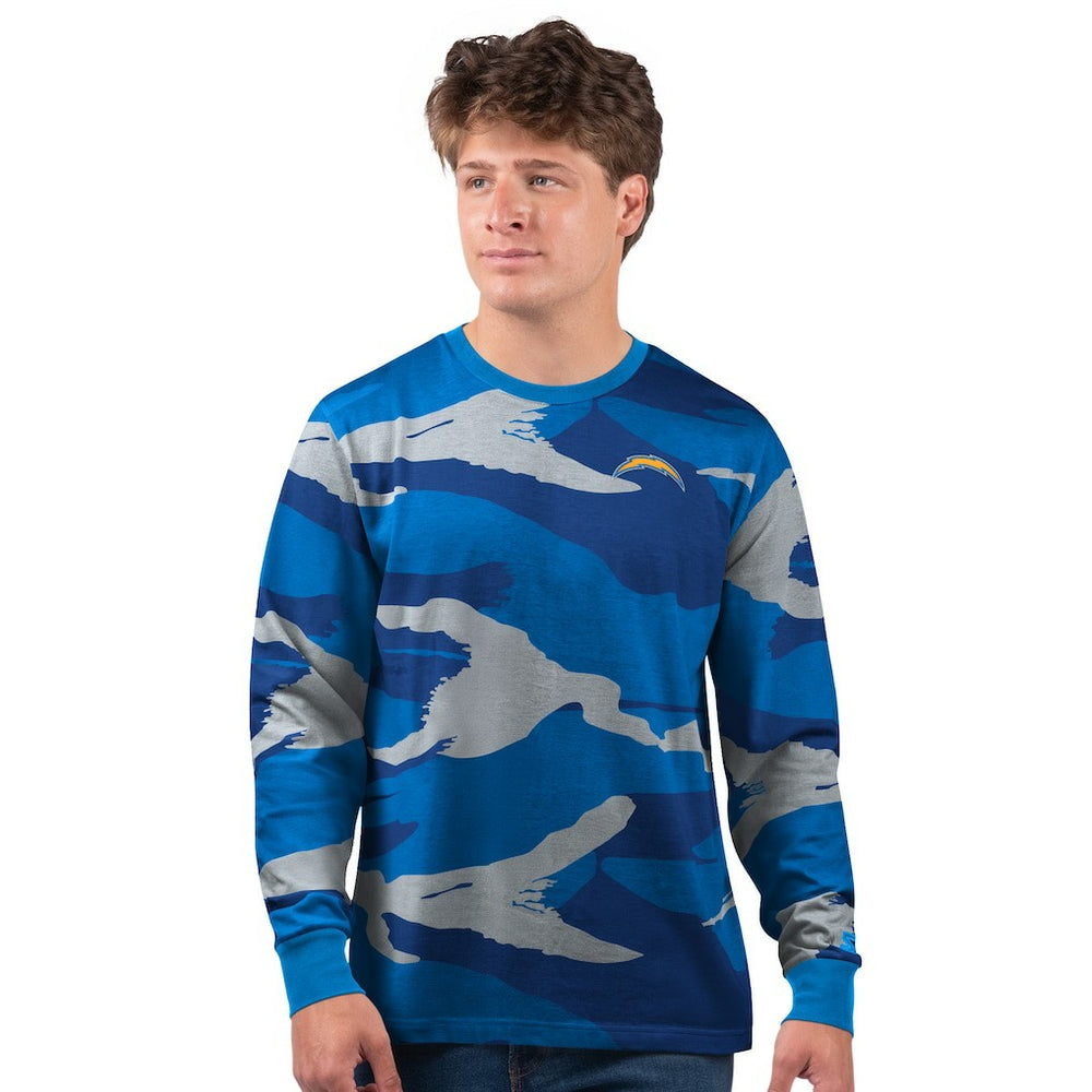Los Angeles Chargers Starter Thursday Night Gridiron Long Sleeve T-Shirt- Powder Blue cheap