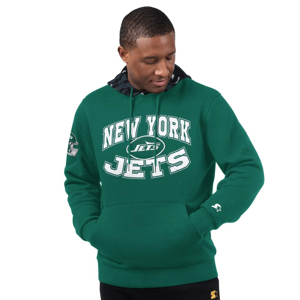 New York Jets Starter Thursday Night Gridiron Pullover Hoodie - Green online