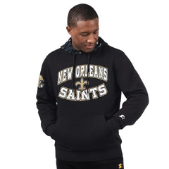 New Orleans Saints Starter Thursday Night Gridiron Pullover Hoodie - Black sale