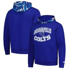 Indianapolis Colts Starter Thursday Night Gridiron Vintage Logo Pullover Hoodie - Royal discount