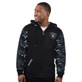 Las Vegas Raiders Starter Thursday Night Gridiron Full-Zip Hoodie - Black outlet