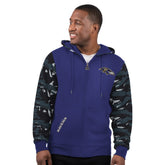 Baltimore Ravens Starter Thursday Night Gridiron Full-Zip Hoodie - Purple on sale