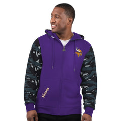 Minnesota Vikings Starter Thursday Night Gridiron Full-Zip Hoodie - Purple discount