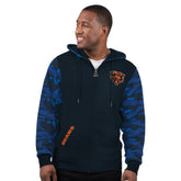 Chicago Bears Starter Thursday Night Gridiron Full-Zip Hoodie - Navy discount