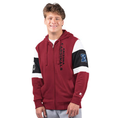 Arizona Cardinals Starter Extreme Full-Zip Hoodie - Cardinal cheap