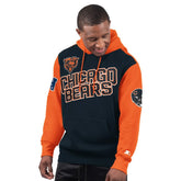 Chicago Bears Starter Extreme Pullover Hoodie - Navy sale