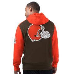Cleveland Browns Starter Extreme Pullover Hoodie - Brown online