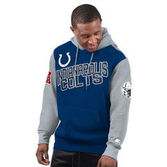 Indianapolis Colts Starter Extreme Pullover Hoodie - Royal for sale
