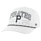 Pittsburgh Pirates Roscoe Speckle Hitch Adjustable Hat - White | 47 brand