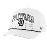 San Diego Padres Roscoe Speckle Hitch Adjustable Hat - White | 47 brand