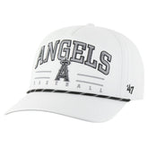 Los Angeles Angels Roscoe Speckle Hitch Adjustable Hat - White | 47 brand