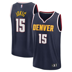 Nikola Jokic Denver Nuggets Youth Fast Break Replica Player Jersey sale - Icon Editi- Navy | Fanatics sale