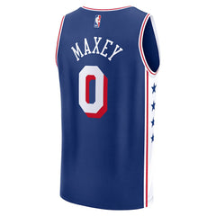 Tyrese Maxey Philadelphia 76ers Youth Fast Break Replica Player Jersey - Icon Edition - Royal | Fanatics on sale