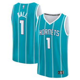 LaMelo Ball Charlotte Hornets Fast Break Replica Player Jersey - Icon Edition - Teal | Fanatics for sale