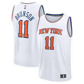 Jalen Brunson New York Knicks Fast Break Replica Player Jersey - Association Edition - White | Fanatics for sale