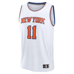 Jalen Brunson New York Knicks Fast Break Replica Player Jersey - Association Edition - White | Fanatics for sale