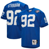 Michael Strahan New York Giants 1994 Authentic Throwback Retired Player Jersey - Royal outlet