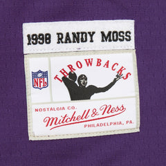 Randy Moss Minnesota Vikings Player Name & Number Hoodie Legacy Jersey - Purple for sale