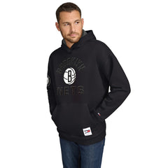 Brooklyn Nets Tommy Jeans Sebastian Pullover Hoodie - Black outlet