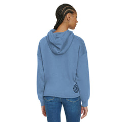 Memphis Grizzlies Tommy Jeans Women's Stella Cropped Pullover Hoodie - Light Blue sale