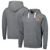 Los Angeles Lakers Sportiqe Unisex Varsity Collection Blake Pullover Hoodie - Heather Gray cheap