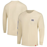 Golden State Warriors Sportiqe Unisex Wales Heavyweight Pocket Long Sleeve T-Shirt sale - Cream outlet