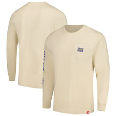 Golden State Warriors Sportiqe Unisex Wales Heavyweight Pocket Long Sleeve T-Shirt sale - Cream outlet