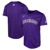 Colorado Rockies Youth Alternate Limited Jersey - Purple | Nike