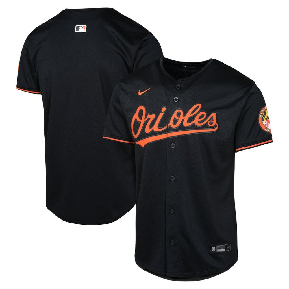 Baltimore Orioles Youth Alternate Limited Jersey - Black | Nike