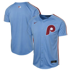 Philadelphia Phillies Youth Alternate Limited Jersey - Light Blue | Nike