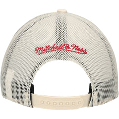 Miami Heat Trucker Adjustable Hat - Cream | Mitchell & Ness online