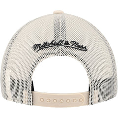 Chicago Bulls Trucker Adjustable Hat - Cream | Mitchell & Ness cheap