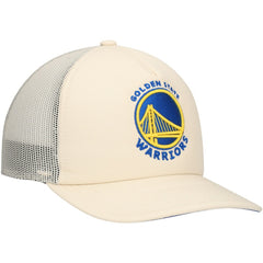 Golden State Warriors Trucker Adjustable Hat sale - Cream | Mitchell & Ness on sale