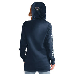 New Orleans Pelicans G-III 4Her by Carl Banks Women's Base Coach Pullover Hoodie - Navy outlet
