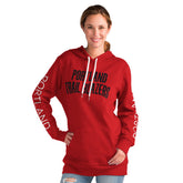 Portland Trail Blazers G-III 4Her by Carl Banks Women's Base Coach Pullover Hoodie - Red outlet