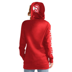 Atlanta Hawks G-III 4Her by Carl Banks Women's Base Coach Pullover Hoodie - Red online