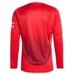 Manchester United 2024/25 Home Long Sleeve Replica Jersey - Red | Adidas sale