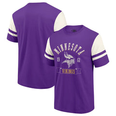 Minnesota Vikings Darius Rucker Collection Football T-Shirt - Purple on sale