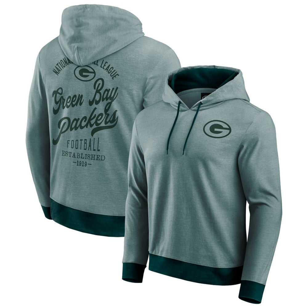 Green Bay Packers Darius Rucker Collection Tonal Knit Pullover Hoodie - Green cheap