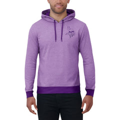 Minnesota Vikings Darius Rucker Collection Tonal Knit Pullover Hoodie - Purple online
