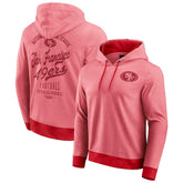 San Francisco 49ers Darius Rucker Collection Tonal Knit Pullover Hoodie - Scarlet online