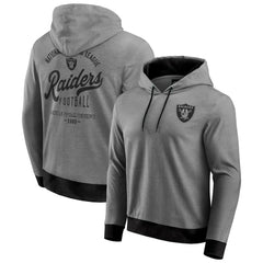 Las Vegas Raiders Darius Rucker Collection Tonal Knit Pullover Hoodie - Black outlet