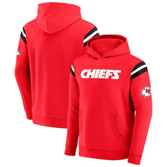 Kansas City Chiefs Darius Rucker Collection Football Washed Pullover Hoodie - Red on sale