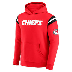 Kansas City Chiefs Darius Rucker Collection Football Washed Pullover Hoodie - Red on sale